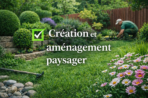 Création et aménagement paysager