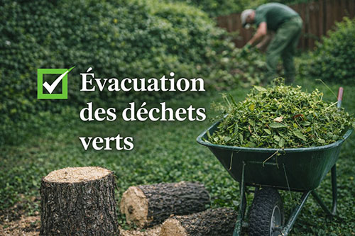 Évacuation des déchets verts